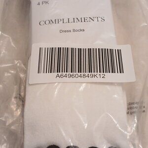 Womens 4 Pack of Trouser Socks